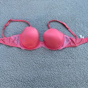 VICTORIA's  SECRET ANGELS  bra wire sz 34 C pink
